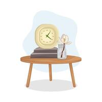 Illustration of clock vector