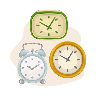 Illustration of clock
