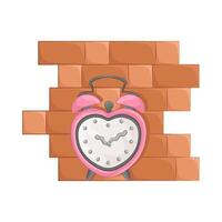 Illustration of clock vector