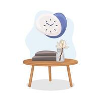 ilustración de reloj vector