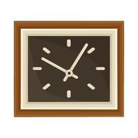 Illustration of clock vector