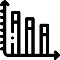 this icon or logo analytics icon or other where everything related to up down a business and others or design application software vector