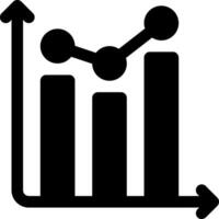 this icon or logo analytics icon or other where everything related to up down a business and others or design application software vector