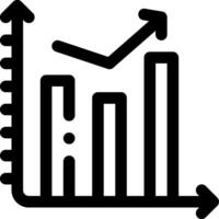 this icon or logo analytics icon or other where everything related to up down a business and others or design application software vector