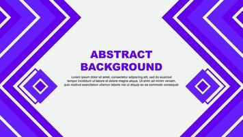 Abstract Background Design Template. Abstract Banner Wallpaper Illustration. Deep Purple Design vector