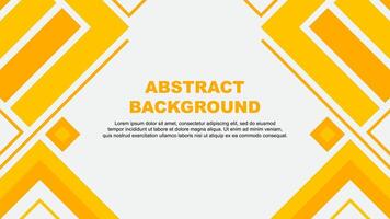 Abstract Background Design Template. Abstract Banner Wallpaper Illustration. Amber Yellow Flag vector