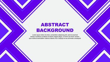 Abstract Background Design Template. Abstract Banner Wallpaper Illustration. Deep Purple vector