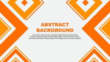 Abstract Background Design Template. Abstract Banner Wallpaper Illustration. Orange Independence Day vector