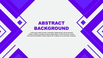 Abstract Background Design Template. Abstract Banner Wallpaper Illustration. Deep Purple Illustration vector