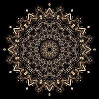 mandala art for template background vector