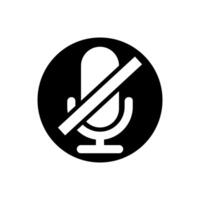 Microphone icon . mic illustration sign. Karaoke symbol. Audio logo. vector