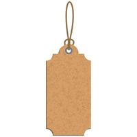 Hanging Price Tag vector