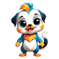 cute animal cartoon character illustration png