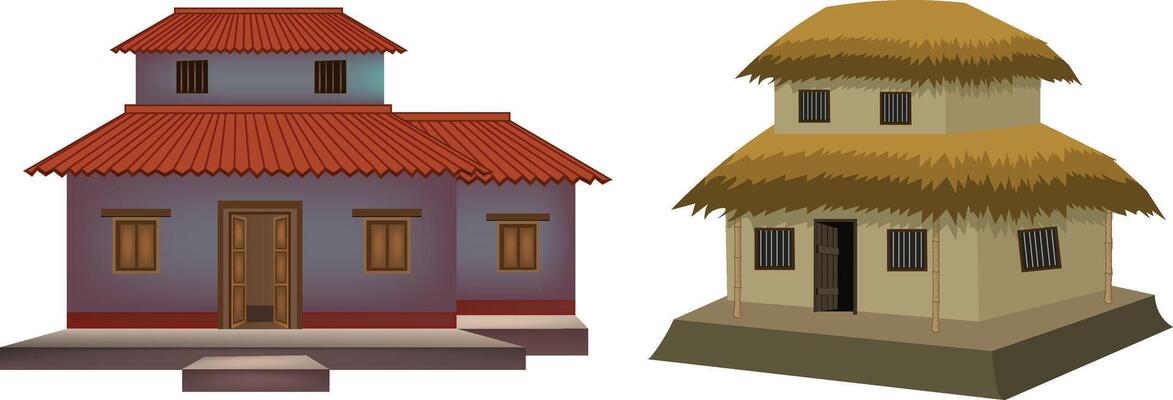 Village Vector Art, Icons, and Graphics for Free Download
