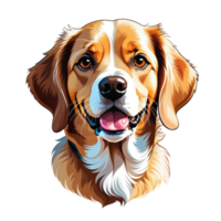 Hund Hand gezeichnet Illustration png