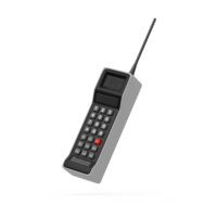 oud cel telefoon 3d geven png