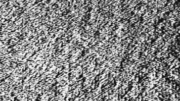 Old VHS tape with glitch or noise static flickering effect, black and white. Animation. Analog vintage TV signal, seamless loop, monochrome. video
