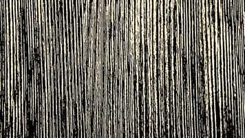 abstrato vertical dourado linhas olhando gostar de madeira textura, Pare movimento e desatado laço. animação. limitar dourado cordas comovente em Preto fundo. video