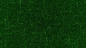 Diagramm mit ziehen um Linien im Computer Tafel. Animation. Matrix Diagramm mit Linien ziehen um entlang Diagramm. Diagramm Innerhalb Erinnerung Karte von Computer System video