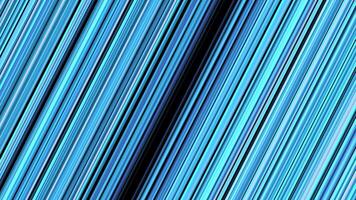 Background of moving diagonal lines. Animation. Bright colored stripes dynamically move towards each other and disappear into dark gap. Rotating background of diagonal lines parallel to each other video