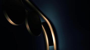 Abstract bronze coins rolling and falling in a slot of an automatic machine. Design. Inserting coins, concept of paying for services. video