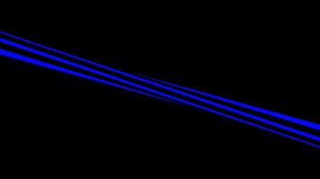 Futuristic animation with rotating lines. Design. Animation for splash screen or transition with straight lines moving and changing. Stylish background with line to transition or insert video