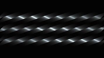Woven lines move horizontally. Motion. Colored lines with gradient create plexus effect. Lines move in stream with illusion of plexus on black background video