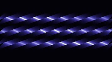 Woven lines move horizontally. Motion. Colored lines with gradient create plexus effect. Lines move in stream with illusion of plexus on black background video