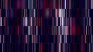 Iridescent colored strokes in stripes. Motion. Stylish background with lots of shiny moving strokes. Colored lines shimmer moving in stripes video