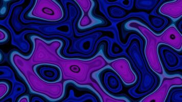 Abstract colorful paint reactions, psychedelic liquid light dance. Design. Stock footage. Kaleidoscope or LSD effect in liquid texture, seamless loop. video