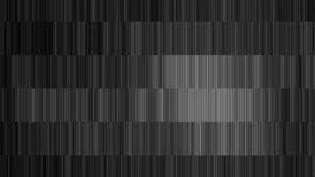 resumen visualización de monocromo código de barras escáner, sin costura bucle. movimiento. secuencia de rápido cambiando vertical reluciente negro y blanco líneas. video