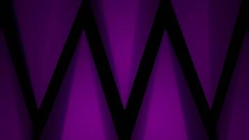 Red and purple background.Design. An abstraction in which long black lines create triangles and make movements in 3d format. video