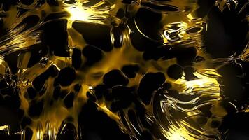 dunkel Hintergrund mit lila und Gelb Schatten.Bewegung. Blots Das erstellen Abstraktion und Verbreitung mögen Schmutz im hell Schattierungen. video