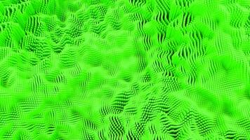 verde antecedentes. diseño. un brillante abstracción hecho como un antecedentes en verde sombras. video