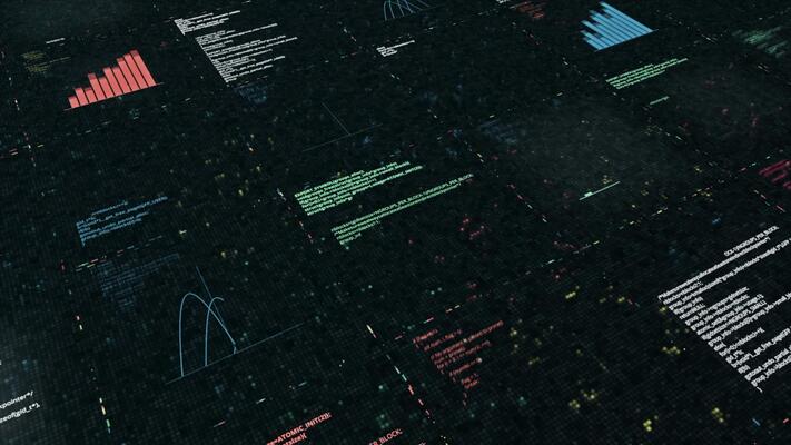 Live Wallpaper Coding Stock Video Footage for Free Download