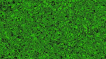 Liquid pattern of matrix. Design. Green background of glitch is approaching becoming pattern of liquid lines. Background of cybernetic liquid pattern of matrix video