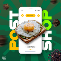 FOOD SOSIAL MEDIA POST psd