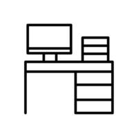 Studio Line Icon Design vector