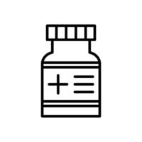 Test Line Icon Design vector