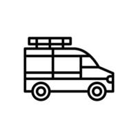 Van Line Icon Design vector