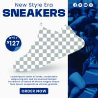 Sneakers Shoes Poster Sale Template Pro Social Media Post psd