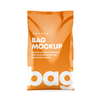 food bag and pouch mockup file psd