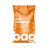 food bag and pouch mockup file psd