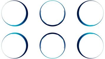 Pulsating rows of circles on white background. Motion. Pulsating circles with effect of filling paint and disappearing on white background. Liquid circles pulsate in animated background video