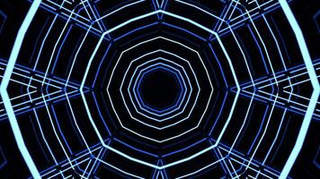 Abstract pulsating ornamental kaleidoscope. Design. Hypnotic effect of lines creating symmetrical pattern. video