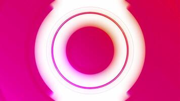 Focus pull and zoom through an abstract camera lens. Motion. Blinking abstract camera lens. video