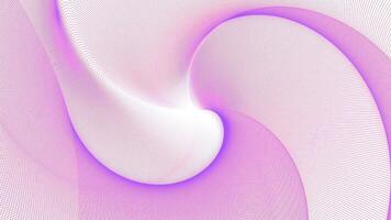 Abstract soft background with moving graphic elements. Design. Frozen light spiral. video