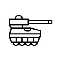 Turret Line Icon Design vector