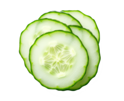 Pepino aislado en transparente antecedentes png