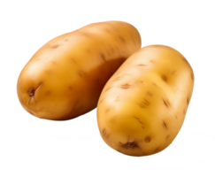 potato isolated on transparent background png